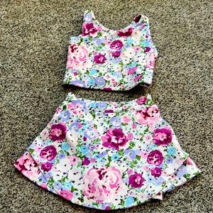 Sweet honey tennis matching outfit